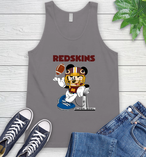 NFL Washington Redskins Mickey Mouse Disney Super Bowl Football T Shirt Tank Top 7