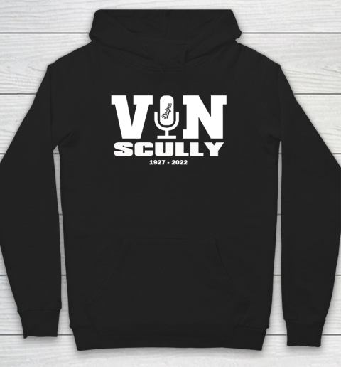 Vin Scully Microphone 1927 2022 Hoodie