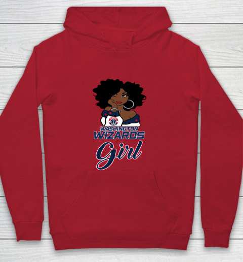 Washington Wizards Girl NBA Youth Hoodie - Image 10