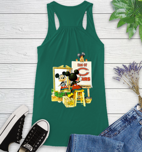 NFL Football Chicago Bears Mickey Drawing Shirt 40