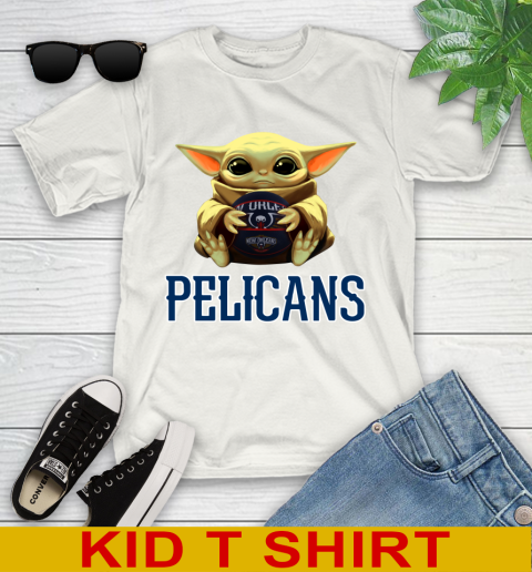 NBA Basketball New Orleans Pelicans Star Wars Baby Yoda Shirt 101