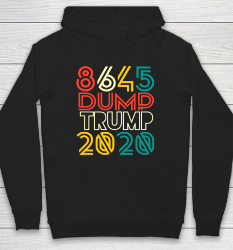 Dump Trump 8645 Anti Trump 2020 Hoodie