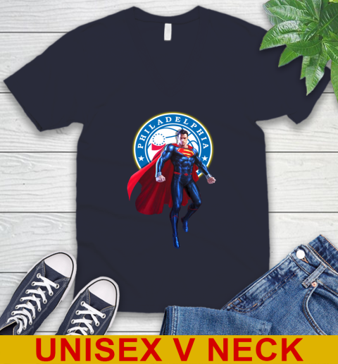 NBA Awesome Superman Basketball Sports Philadelphia 76ers 51
