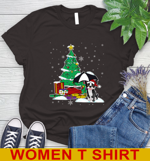 Boston Terrier Christmas Dog Lovers Shirts 234