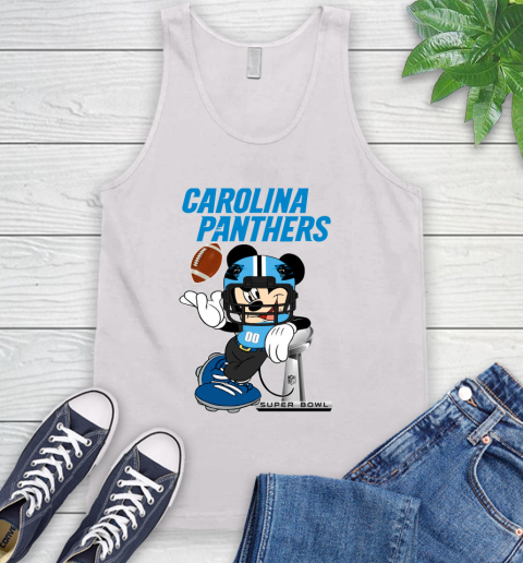 NFL Carolina Panthers Mickey Mouse Disney Super Bowl Football T Shirt Tank Top