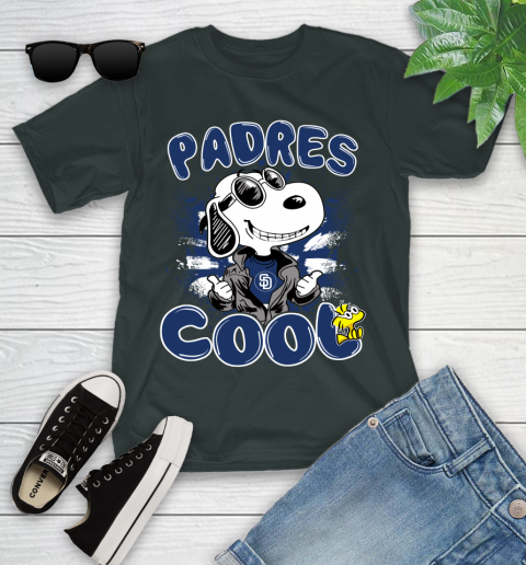 MLB Baseball San Diego Padres Cool Snoopy Shirt Youth T-Shirt 5