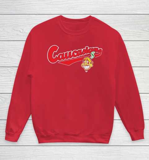 Cleveland Caucasians Bomani Jones Youth Sweatshirt 9