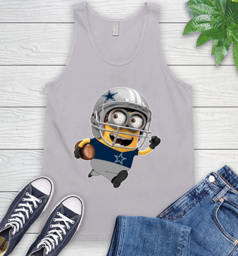 NFL Dallas Cowboys Minions Disney Football Sports Tank Top 4