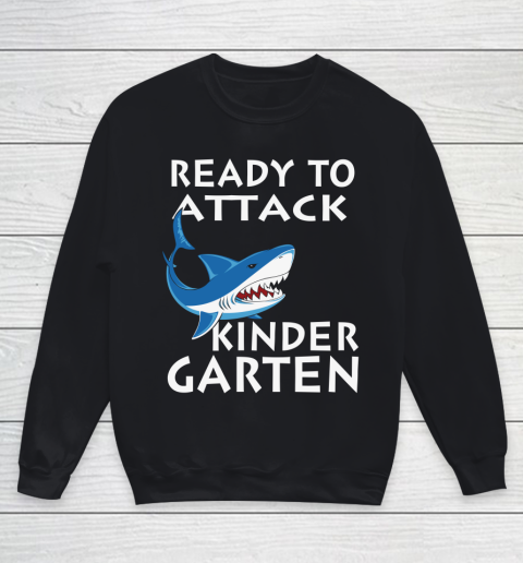 Back To School Shirt Ready to attack kindergarten 1 Youth Sweatshirt