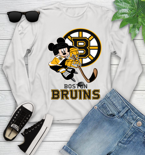 Boston Bruins Disney Mickey Mouse Shirt