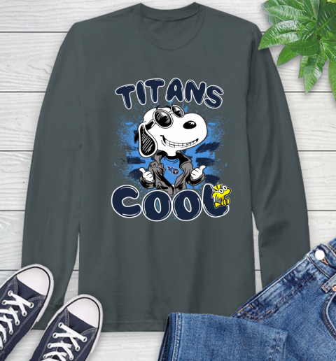 NFL Football Tennessee Titans Cool Snoopy Shirt Long Sleeve T-Shirt 7