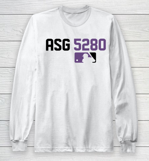 Asg 5280 tshirt baseball sports lover Long Sleeve T-Shirt