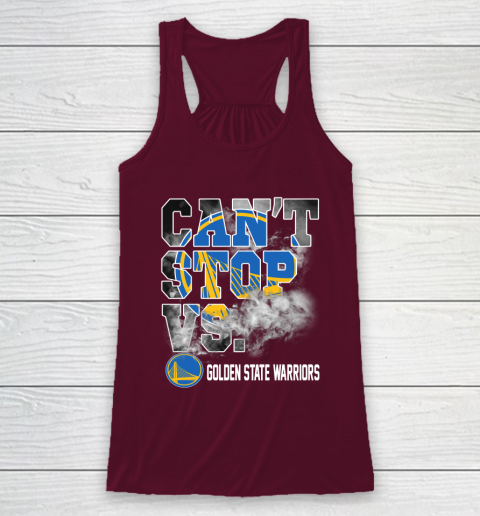 NBA Golden State Warriors Basketball Can't Stop Vs Racerback Tank 2