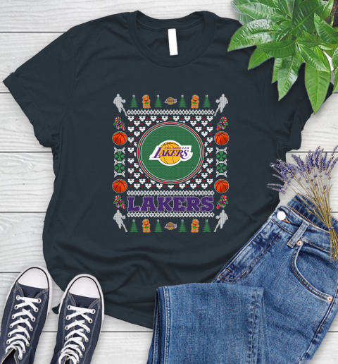 Los Angeles Lakers Merry Christmas NBA Basketball Loyal Fan Ugly Shirt 93