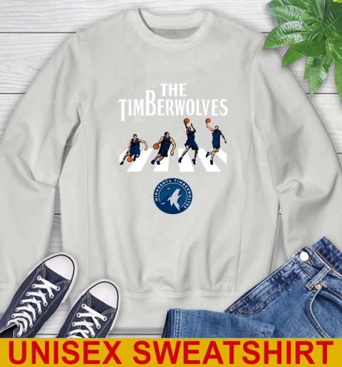 NBA Basketball Minnesota Timberwolves The Beatles Rock Band Shirt Sweatshirt 5