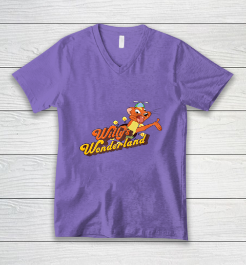 Willys Wonderland Baby Girl Gift V-Neck T-Shirt 8