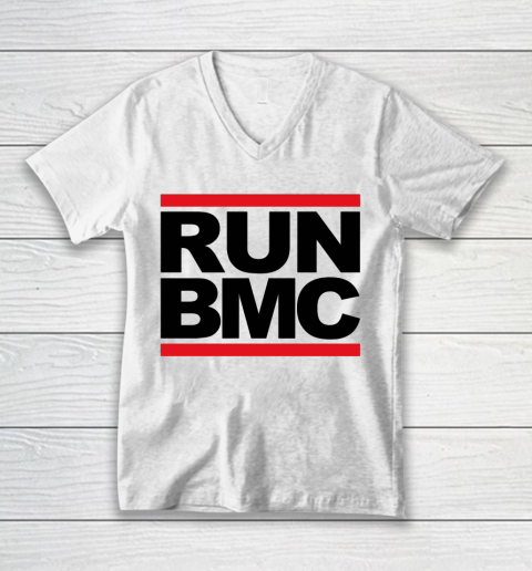 Run BMC Bike Cycling Life V-Neck T-Shirt