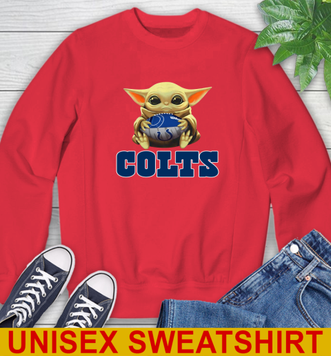 NFL Football Indianapolis Colts Baby Yoda Star Wars Shirt Sweatshirt 11 NFL Football Indianapolis Colts Baby Yoda Star Wars Shirt Sweatshirt - Image 11