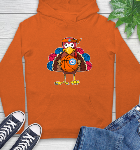 Philadelphia 76ers Turkey thanksgiving day Hoodie 5