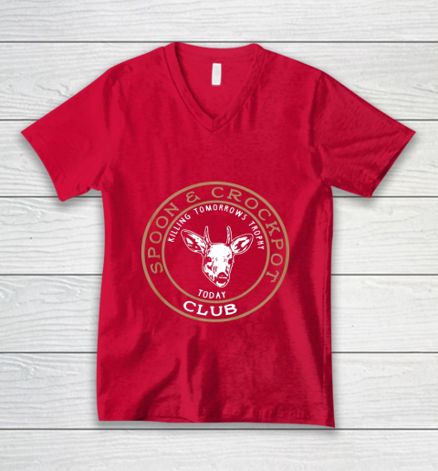Spoon And Crock Pot Killing Tomorrow s Trophy V-Neck T-Shirt 6