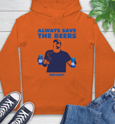Always Save The Bees Beers Bud Light Jeff Adams Beers Over Baseball Hoodie 3