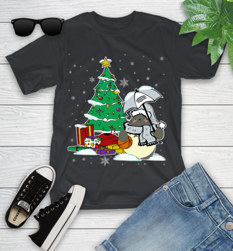 San Antonio Spurs NBA Basketball Cute Tonari No Totoro Christmas Sports Youth T-Shirt