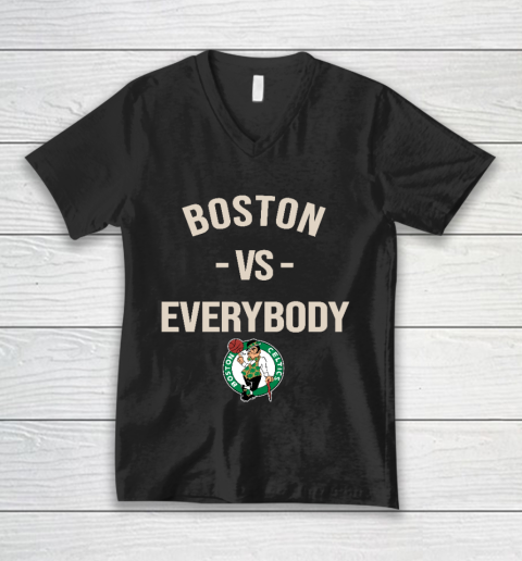 Boston Celtics Vs Everybody V-Neck T-Shirt