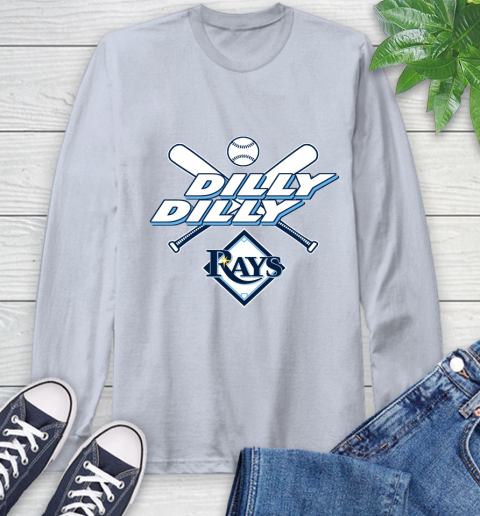 MLB Tampa Bay Rays Dilly Dilly Baseball Sports Long Sleeve T-Shirt 6