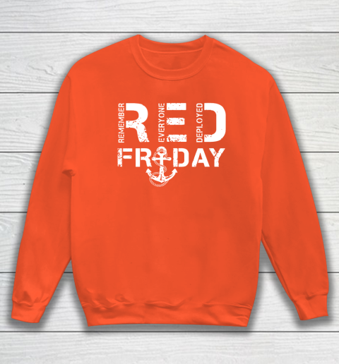 On Fridays We Wear Red Friday Military Navy Soldiers Sweatshirt 3