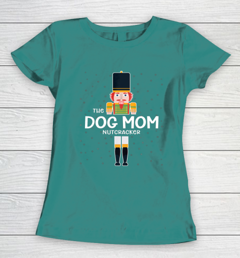 Dog Mom Nutcracker Family Matching Funny Gift Pajama Women's T-Shirt 10