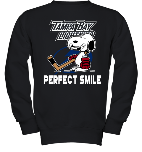 Official NHL Tampa Bay Lightning Snoopy Perfect Smile The Peanuts