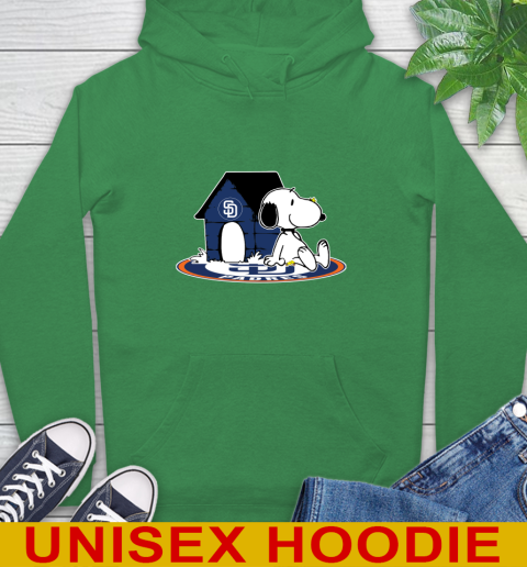 MLB Baseball San Diego Padres Snoopy The Peanuts Movie Shirt Hoodie 8