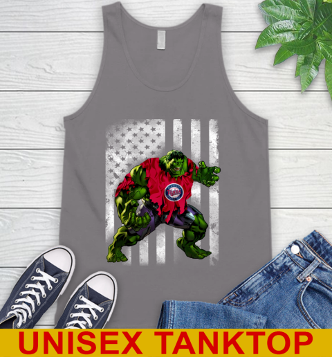 Minnesota Twins Hulk Marvel Avengers MLB Baseball American Flag Tank Top 6