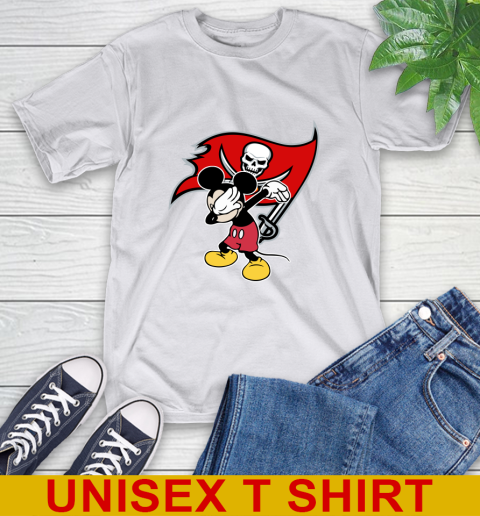 Tampa Bay Buccaneers NFL Football Dabbing Mickey Disney Sports T-Shirt 12