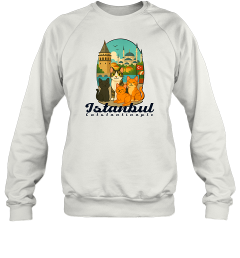 Istanbul, Turkey – Catstantinople City of Cats Sweatshirt