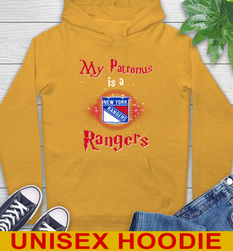 NHL Hockey Harry Potter My Patronus Is A New York Rangers Hoodie 2