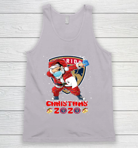 Florida Panthers Funny Santa Claus Dabbing Christmas 2020 NHL Tank Top 3