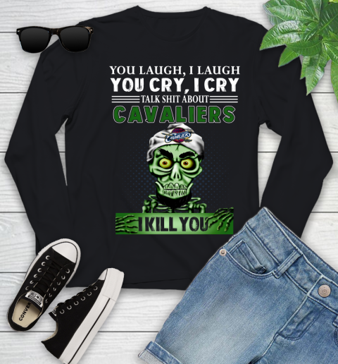 NBA Talk Shit About Cleveland Cavaliers I Kill You Achmed The Dead Terrorist Jeffrey Dunham Basketball Youth Long Sleeve