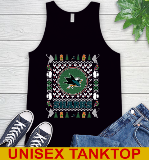 San Jose Sharks Merry Christmas NHL Hockey Loyal Fan Tank Top