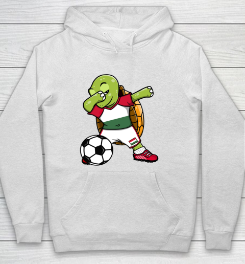 Dabbing Turtle Hungary Soccer Fans Jersey Hungarian Football Hoodie