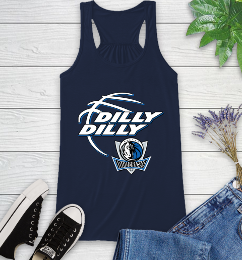 NBA Dallas Mavericks Dilly Dilly Basketball Sports Racerback Tank 12