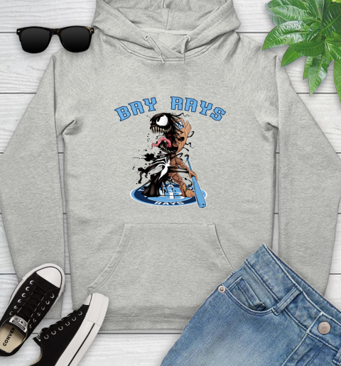 MLB Tampa Bay Rays Baseball Venom Groot Guardians Of The Galaxy Youth Hoodie