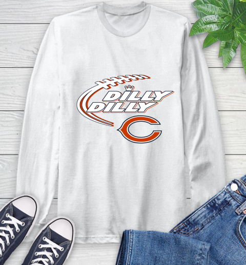 NFL Chicago Bears Dilly Dilly Football Sports Long Sleeve T-Shirt