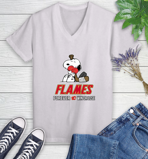 NHL The Peanuts Movie Snoopy Forever Win Or Lose Hockey Calgary Flames 77
