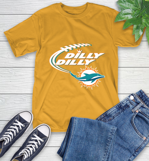 NFL Miami Dolphins Dilly Dilly Football Sports T-Shirt 3