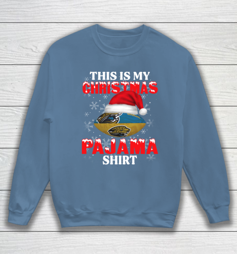 Jacksonville Jaguars This Is My Christmas Pajama Shirt NFL Sweatshirt 6