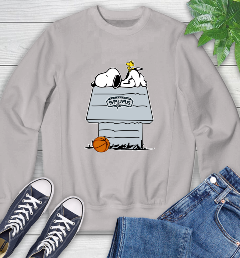 San Antonio Spurs NBA Basketball Snoopy Woodstock The Peanuts Movie Sweatshirt 12