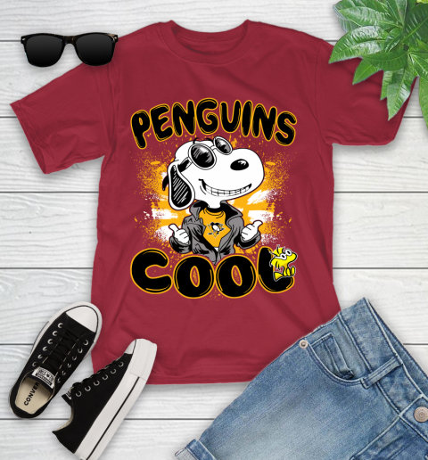 NHL Hockey Pittsburgh Penguins Cool Snoopy Shirt Youth T-Shirt 13 NHL Hockey Pittsburgh Penguins Cool Snoopy Shirt Youth T-Shirt - Image 13