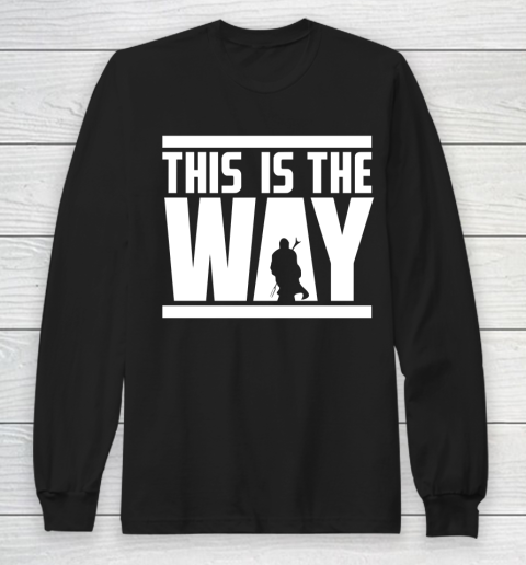 Star Wars Shirt This is the way Long Sleeve T-Shirt