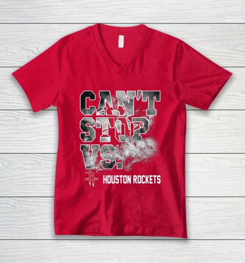 NBA Houston Rockets Basketball Can't Stop Vs V-Neck T-Shirt 6